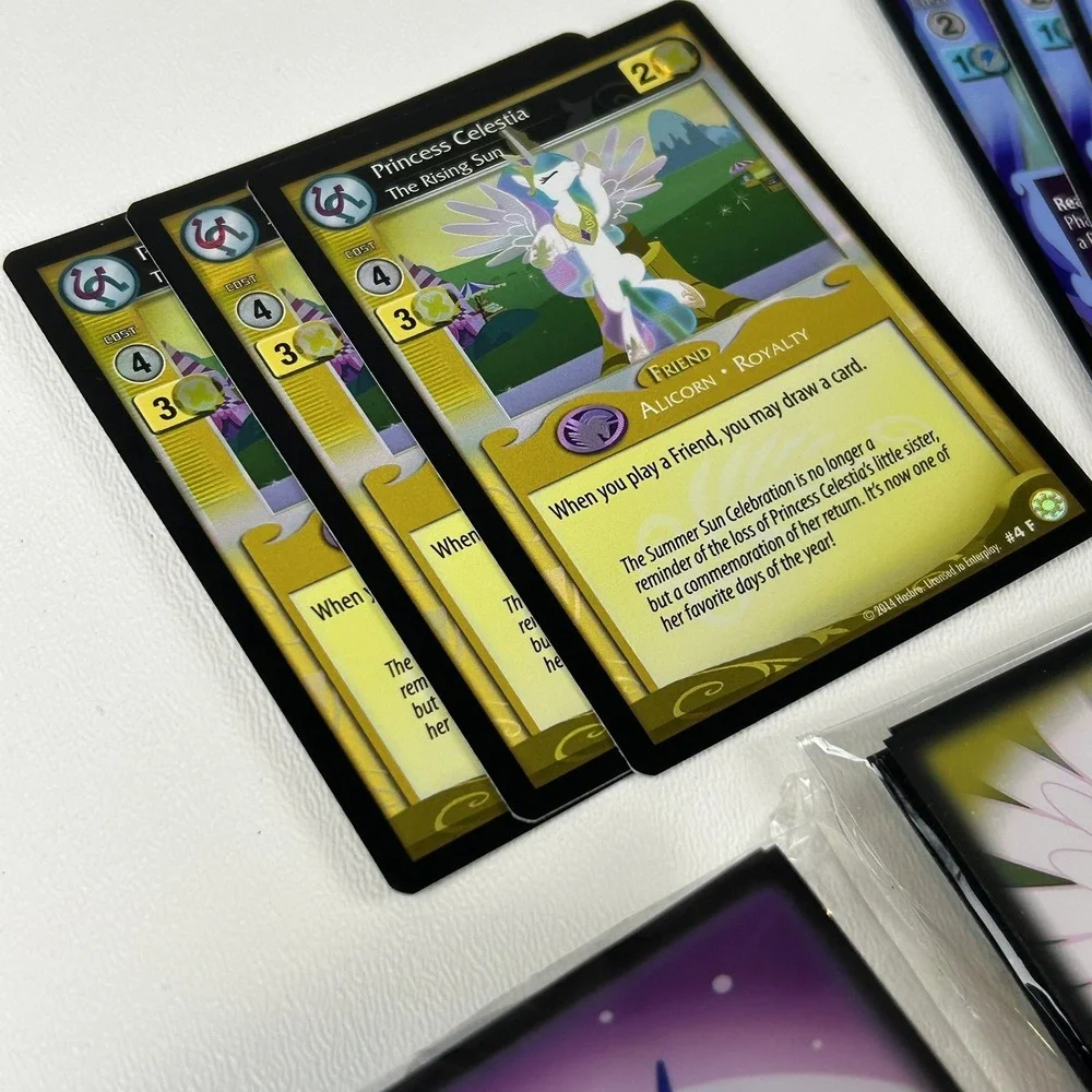 My Little Pony Sealed‎ Premiere Booster Packs,Loose Cards/Holos,Sleeves,Poster